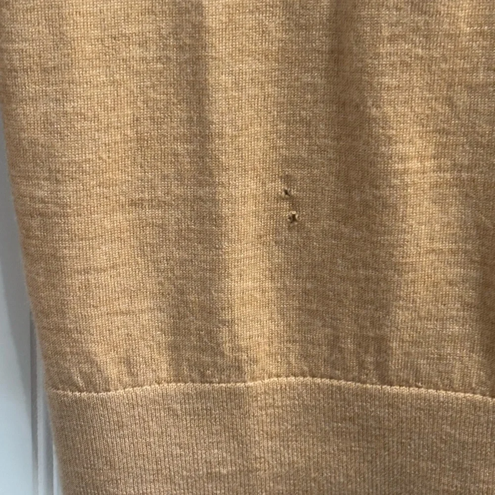 Banana Republic Camel/Tan Merino Cardigan Sweater - Picture 6 of 12